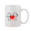 Generic Printed Ceramic Coffee Mug - 1 Pieces, White, 11oz
