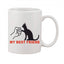 Generic Printed Ceramic Coffee Mug - 1 Pieces, White, 11oz