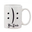Generic Printed Ceramic Coffee Mug - 1 Pieces, White, 11oz