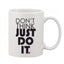 Generic Printed Ceramic Coffee Mug - 1 Pieces, White, 11oz