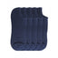 Generic 5 Pairs Unisex Casual Cotton Blended Solid Ankle length Socks (Navy)
