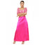 Generic Women's Silk Solid Free Size Petticoat (Pink)
