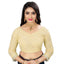 Generic Women's Nylon Net Embroidery Readymade Blouse (Beige, Size: Free Size)
