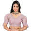 Generic Women's Jimmy Choo Embroidery Readymade Blouse (Lavender, Size: Free Size)