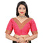 Generic Women's Banglory Embroidery Readymade Blouse (Pink, Size: Free Size)