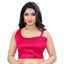 Generic Women's Satin Satin Readymade Blouse (Pink, Size: Free Size)