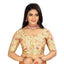 Generic Women's Satin Floral Readymade Blouse (Beige, Size: Free Size)