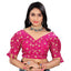 Generic Women's Jimmy Choo Embroidery Readymade Blouse (Pink, Size: Free Size)