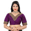 Generic Women's Banglory Embroidery Readymade Blouse (Magenta, Size: Free Size)