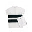 Generic Men's Casual Short Sleeves Cotton Polo Neck T-shirt (White)