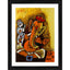 Generic Ganesha Teaches 2008 Painting With Wood Photo Frame (Multicolor)