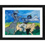 Generic Radha Krishna Painting With Wood Photo Frame (Multicolor)
