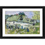 Generic Farmhouse 1890 Painting With Wood Photo Frame (Multicolor)
