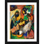 Generic Mehendi 1951 Painting With Wood Photo Frame (Multicolor)