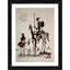 Generic Don Quixote 1955 Painting With Wood Photo Frame (Multicolor)