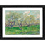Generic Orchard in Blossom 1889 Painting With Wood Photo Frame (Multicolor)