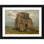 Generic The Old Church Tower at Nuenen 1885 Painting With Wood Photo Frame (Multicolor)