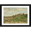 Generic The Hill of Montmartre with Stone Quarry 1886 Painting With Wood Photo Frame (Multicolor)