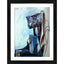 Generic Portrait of Sylvette 1954 Painting With Wood Photo Frame (Multicolor)