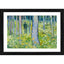 Generic Two Lovers & Undergrowth 1886 Painting With Wood Photo Frame (Multicolor)