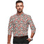 Generic Men's Cotton Blended Printed Full Sleeve Shirt (Multicolor)