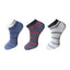 Generic 3_Pair Set Unisex Casual Cotton Striped Ankle Length Socks (Multicolor)