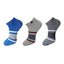Generic 3_Pair Set Unisex Casual Cotton Printed Ankle Length Socks (Multicolor)