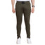 Generic Men's Casual Cotton Striped Full Length Track Pant (olive)