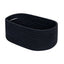 Generic Cotton Oval Storage Rope Woven Baskets Pack of 1 (Black)