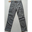 Generic Women's Cotton Blended Solid Cargo Straight Fit (Grey)
