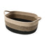 Generic Cotton Baby Basket Pack of 1 Storage Basket For Clothes (Brown)