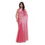 Generic Women's Jimmy choo Embellished Bollywood Saree With Unstitched Blouse 5.5Mtr (Pink)