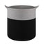 Generic Cotton 12x14 Inch- 1 Pcs Storage Basket For Clothes (Gray-Black)