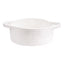 Generic Cotton 8x3 Inch Round Bedside Organizer (White)