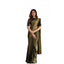 Generic Women's Soft Lichi Silk Printed Saree With Unstitched Blouse 5.5Mtr (Green)