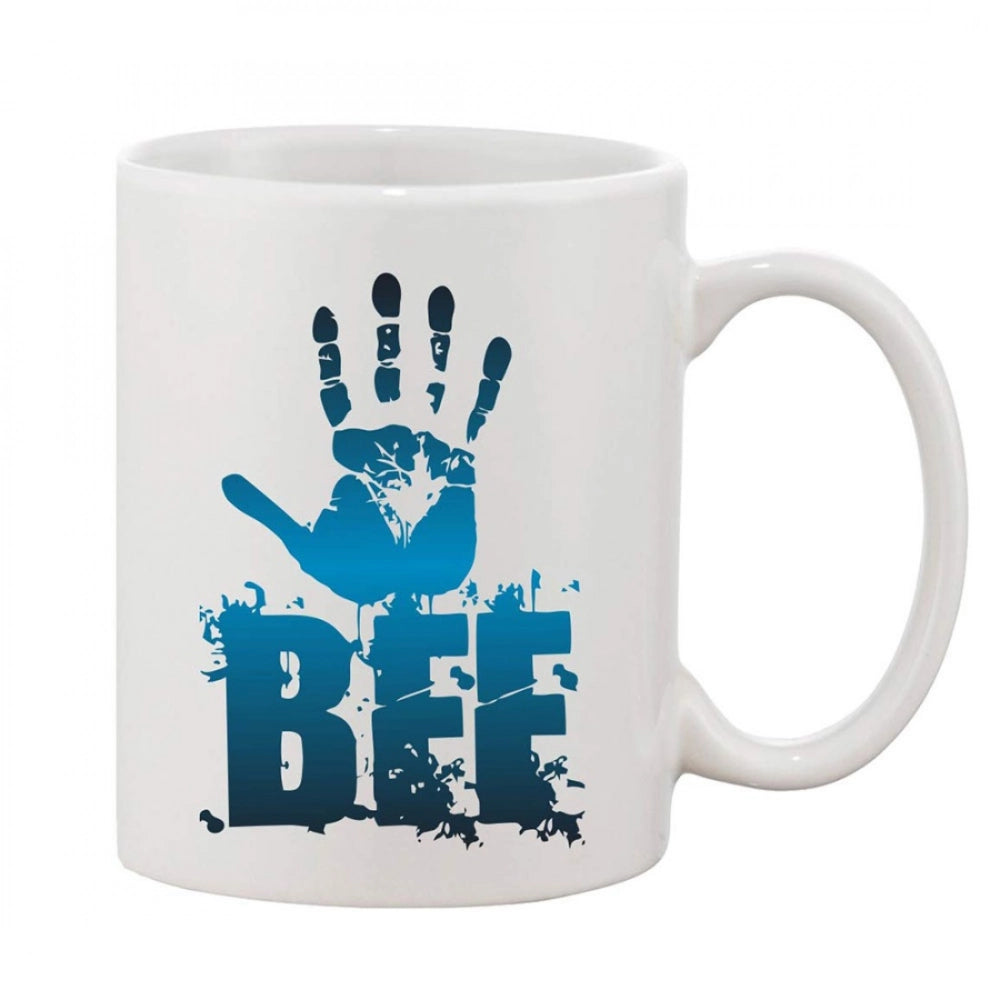 Generic Printed Ceramic Coffee Mug - 1 Pieces, White, 11oz Main image