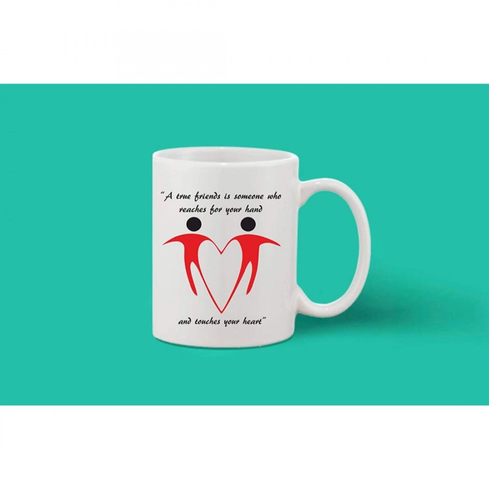 Generic Printed Ceramic Coffee Mug - 1 Pieces, White, 11oz Secondary image
