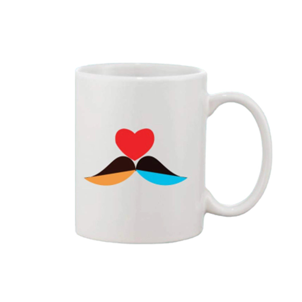 Generic Printed Ceramic Coffee Mug - 1 Pieces, White, 11oz Main image