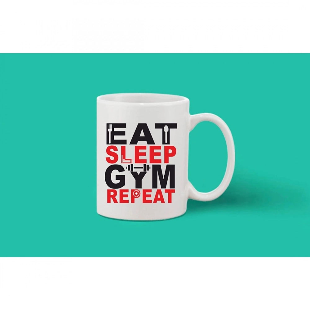 Generic Printed Ceramic Coffee Mug - 1 Pieces, White, 11oz Secondary image