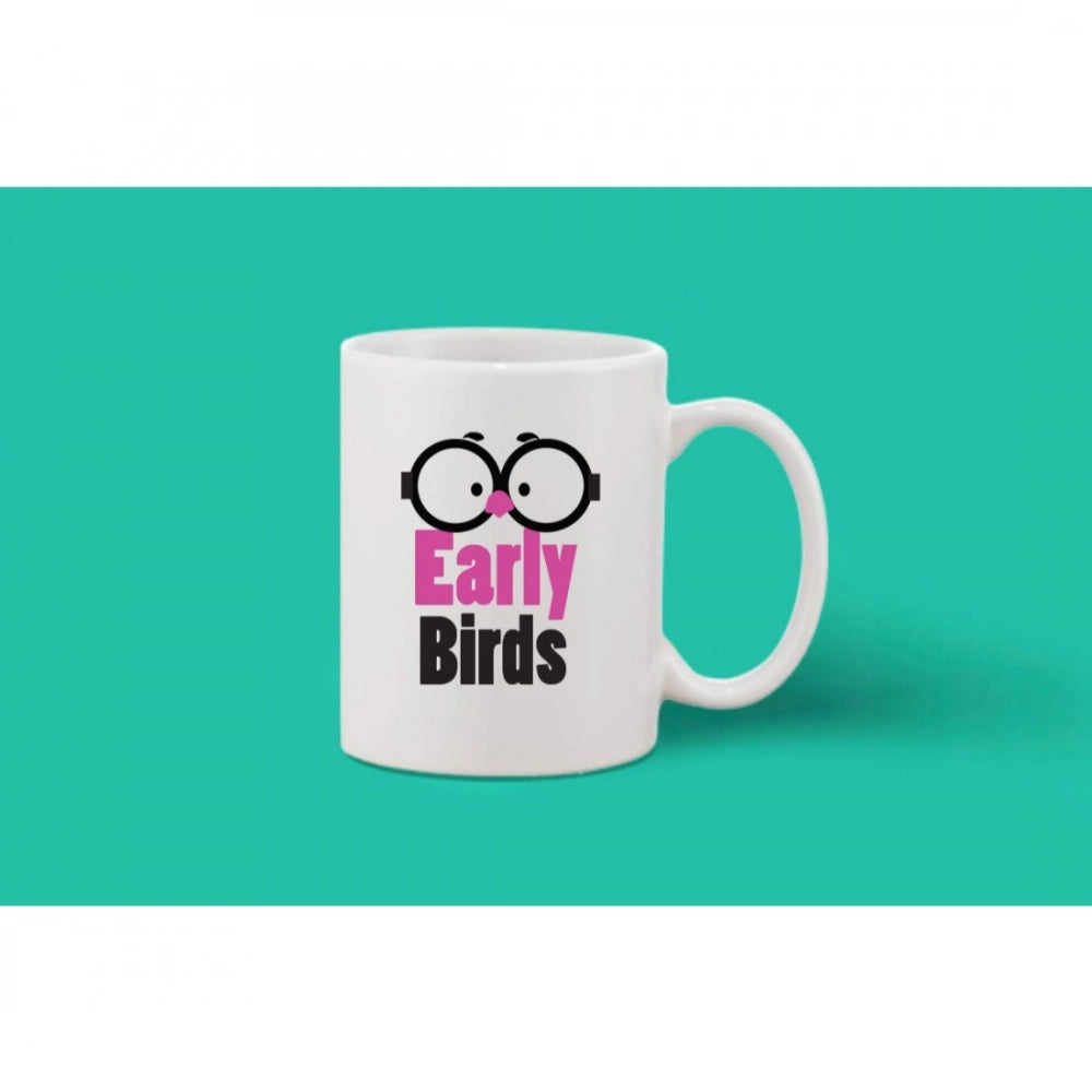Generic Printed Ceramic Coffee Mug - 1 Pieces, White, 11oz Secondary image