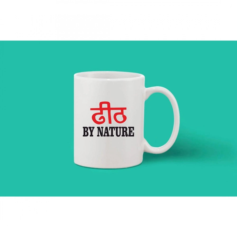 Generic Printed Ceramic Coffee Mug - 1 Pieces, White, 11oz Secondary image