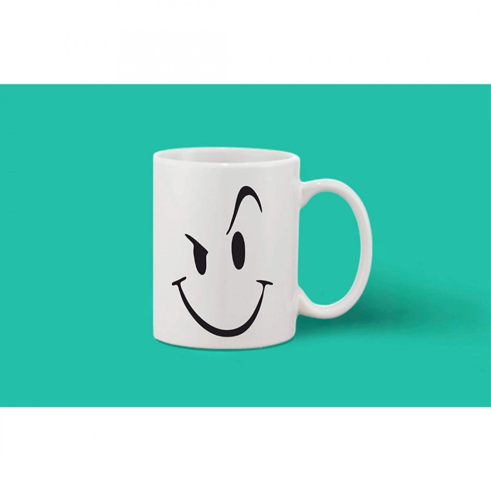 Generic Printed Ceramic Coffee Mug - 1 Pieces, White, 11oz Secondary image