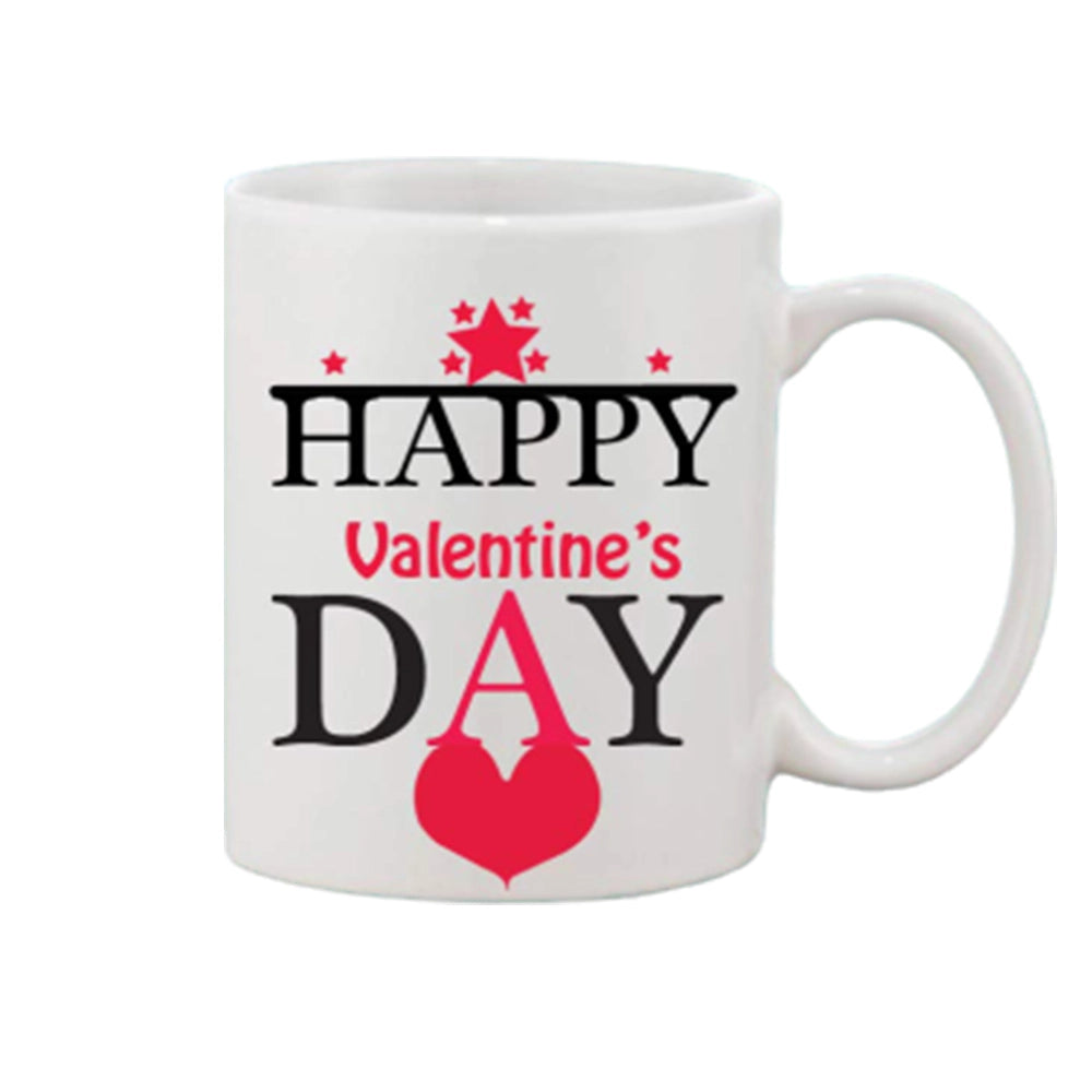 Generic Printed Ceramic Coffee Mug - 1 Pieces, White, 11oz Main image