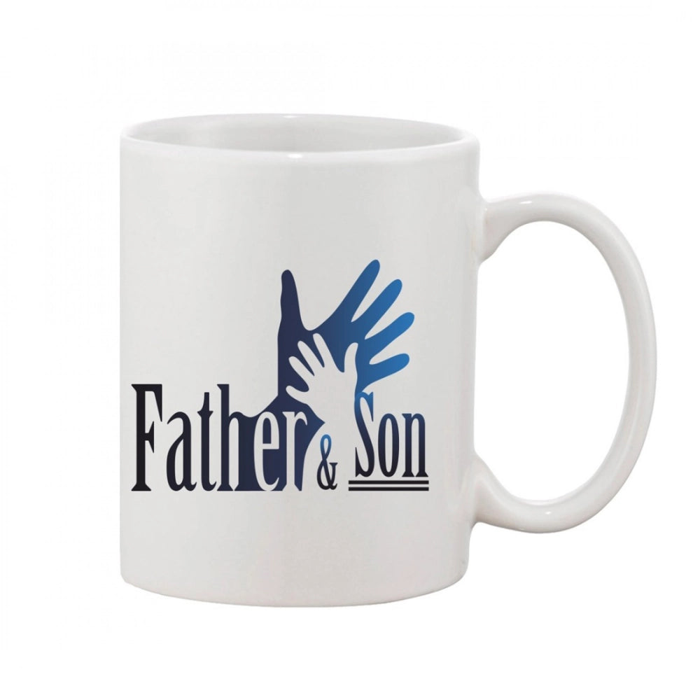 Generic Printed Ceramic Coffee Mug - 1 Pieces, White, 11oz Main image