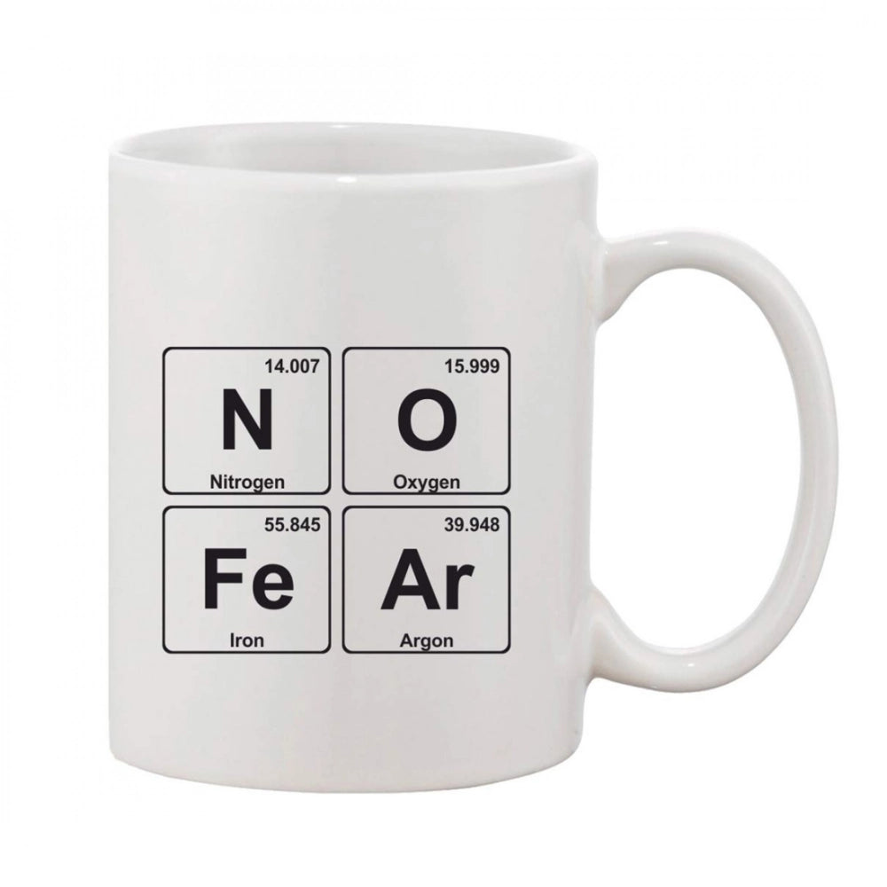 Generic Printed Ceramic Coffee Mug - 1 Pieces, White, 11oz Main image
