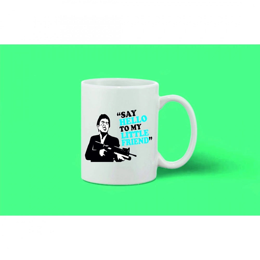 Generic Printed Ceramic Coffee Mug - 1 Pieces, White, 11oz Secondary image