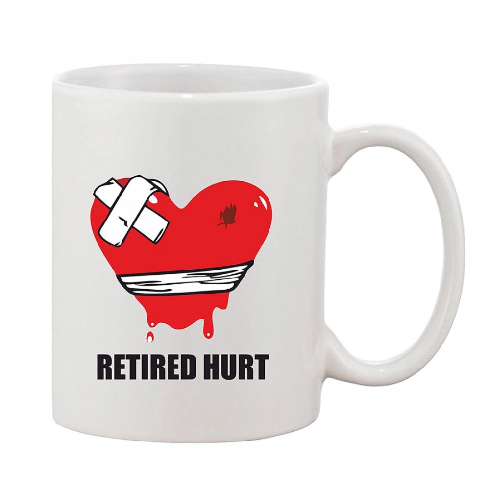 Generic Printed Ceramic Coffee Mug - 1 Pieces, White, 11oz Main image