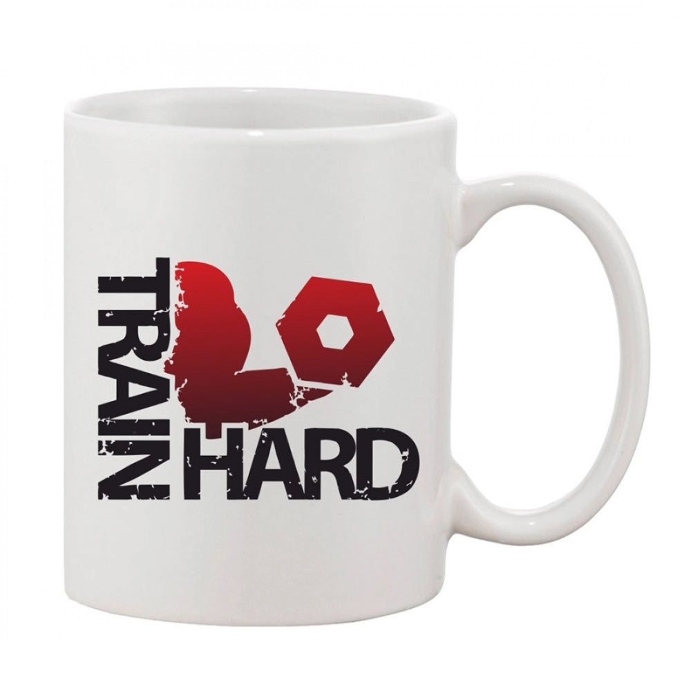Generic Printed Ceramic Coffee Mug - 1 Pieces, White, 11oz Main image