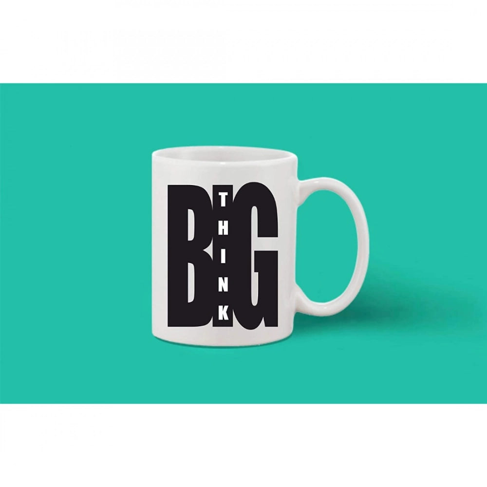 Generic Printed Ceramic Coffee Mug - 1 Pieces, White, 11oz Secondary image