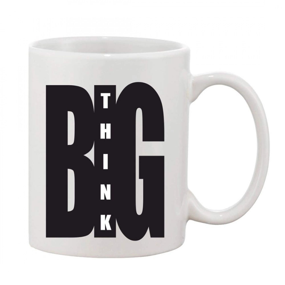 Generic Printed Ceramic Coffee Mug - 1 Pieces, White, 11oz Main image